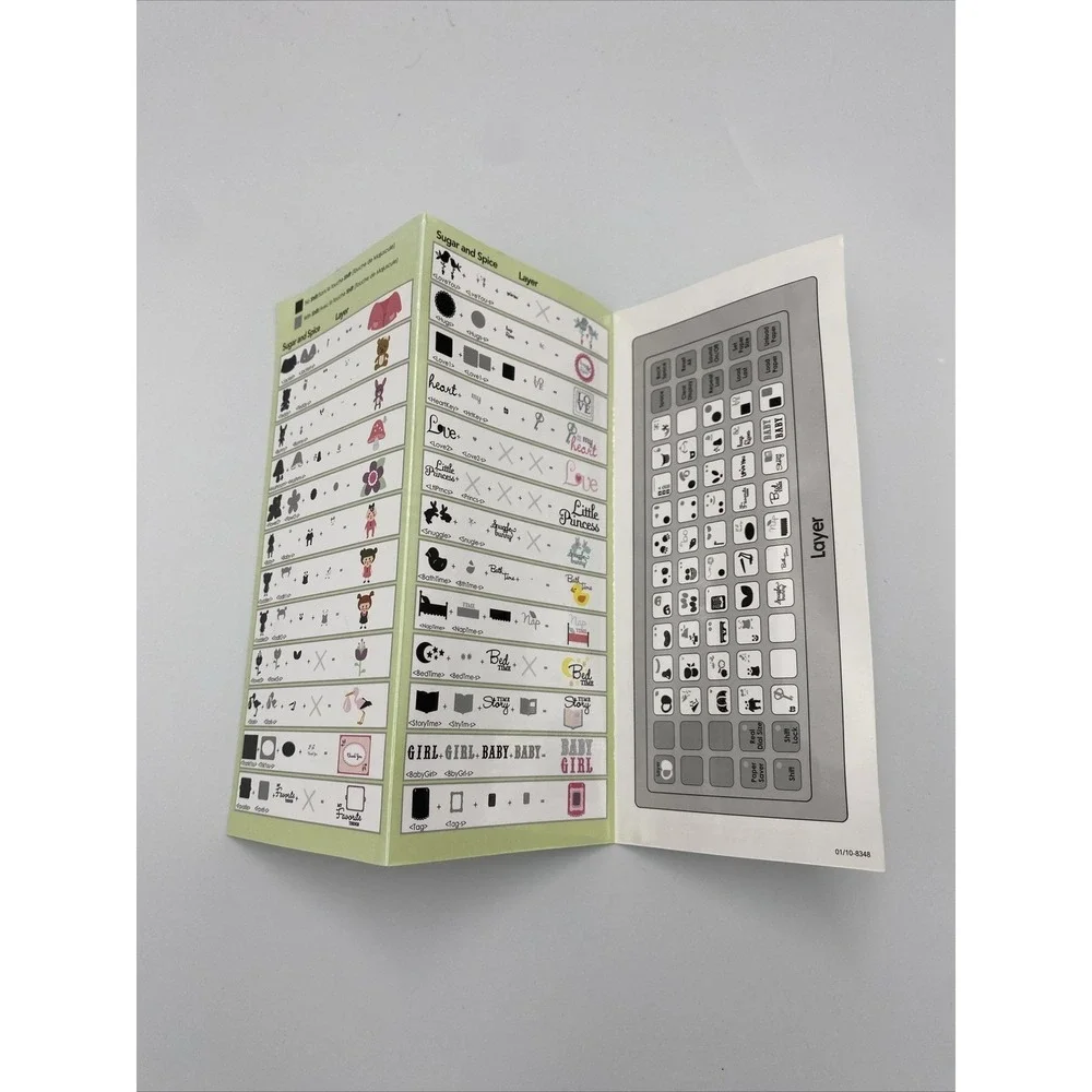 Cricut Sugar & Spice Cartridge - Complete with Box and Manual 2000151